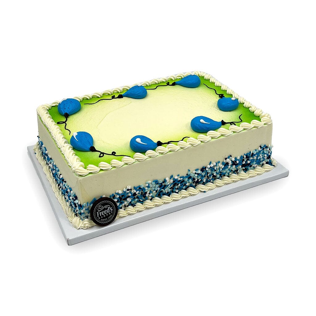 Blue Balloon Birthday