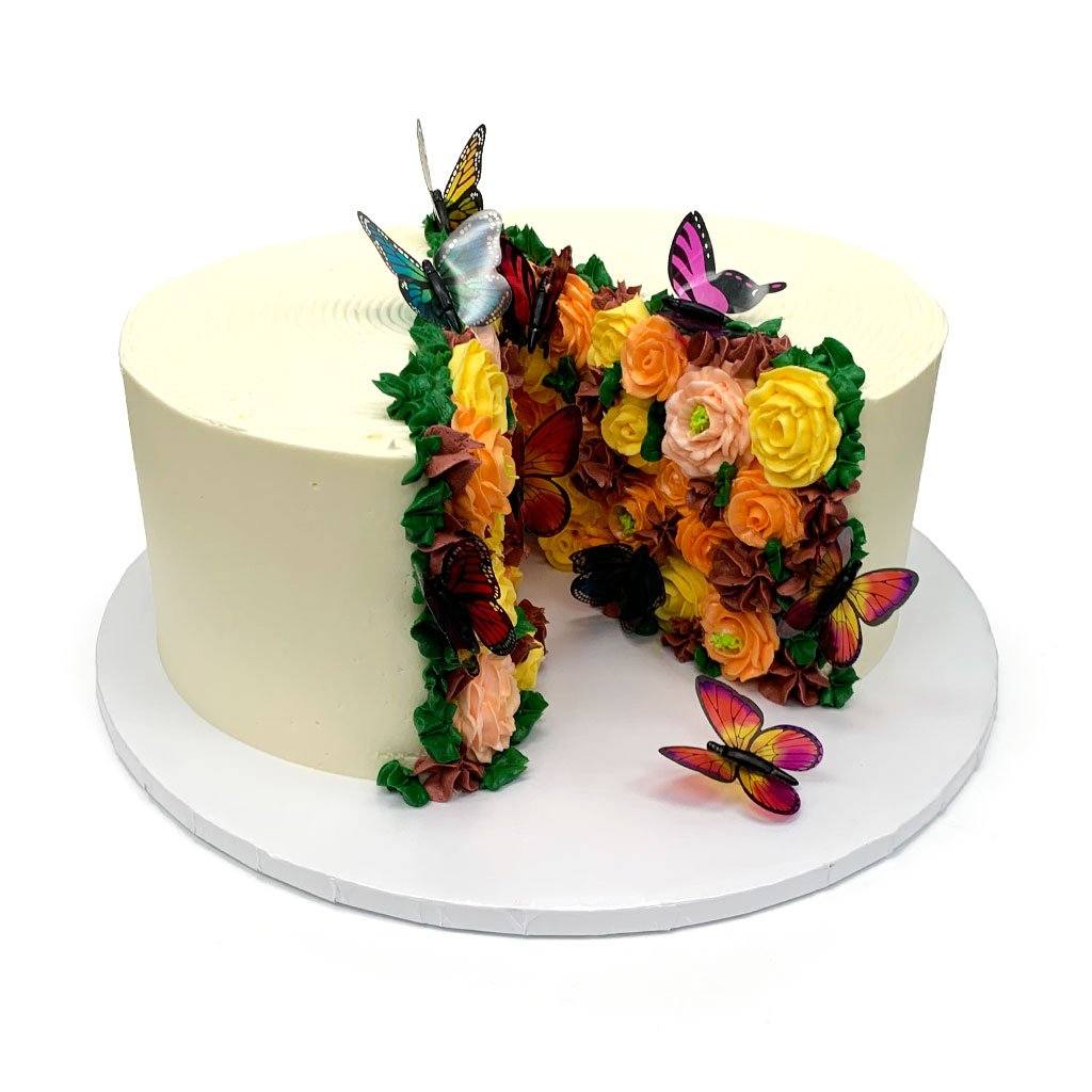 Butterslice Birthday Cake