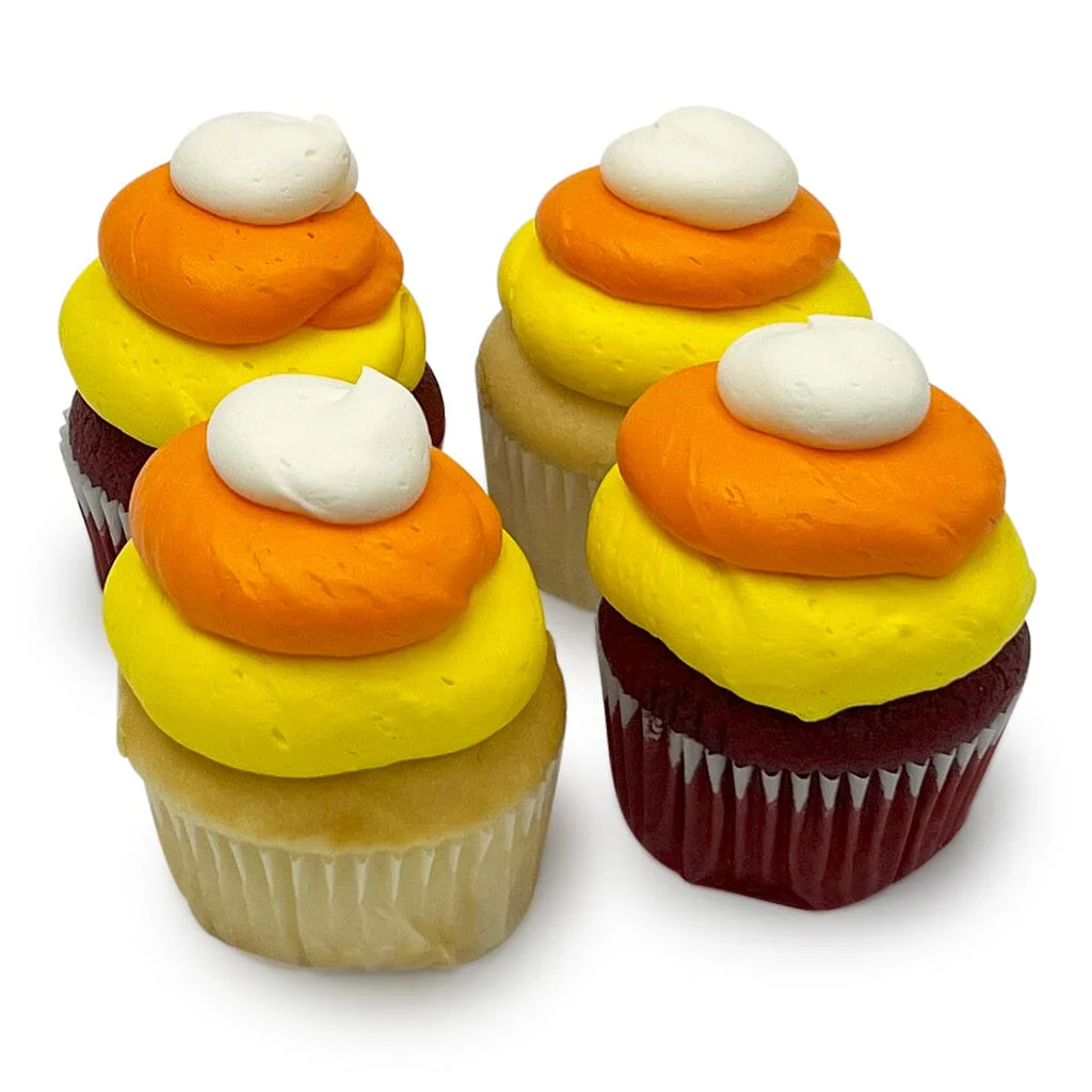 Candy Corn Cupcakes