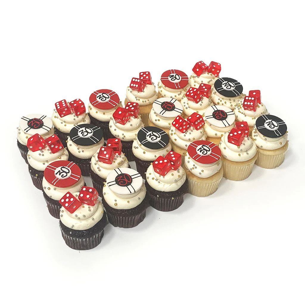 Casino Royale Las Vegas Cupcakes