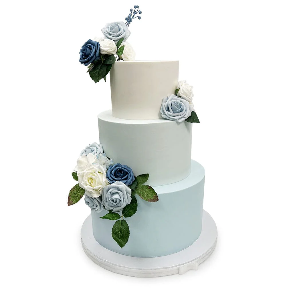 Charming Blue Floral