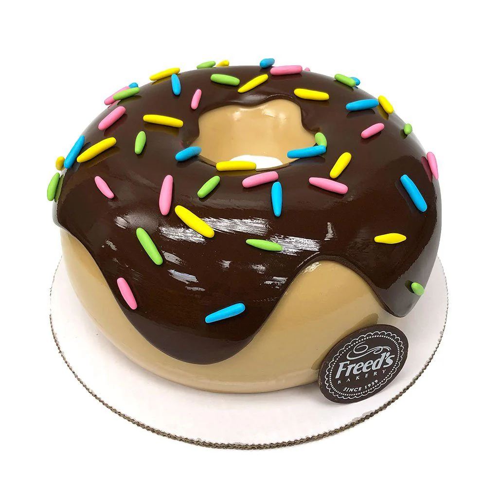 Chocolate Frosted Birthday Cake