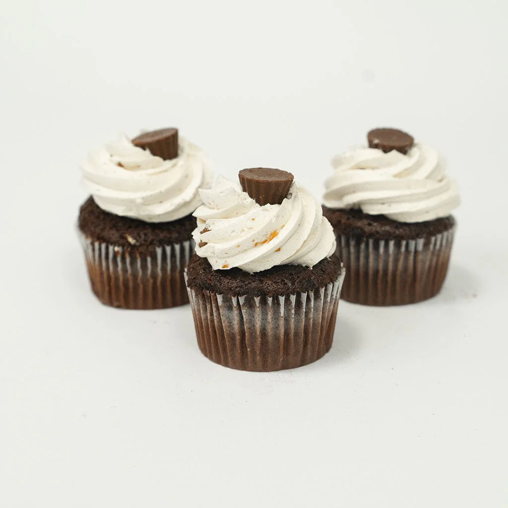 Chocolate Peanut Butter Vegas Cupcake