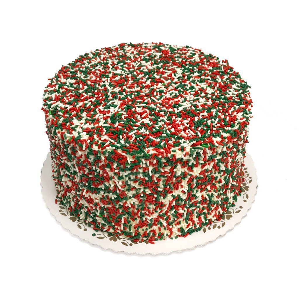 Christmas Candy Cake