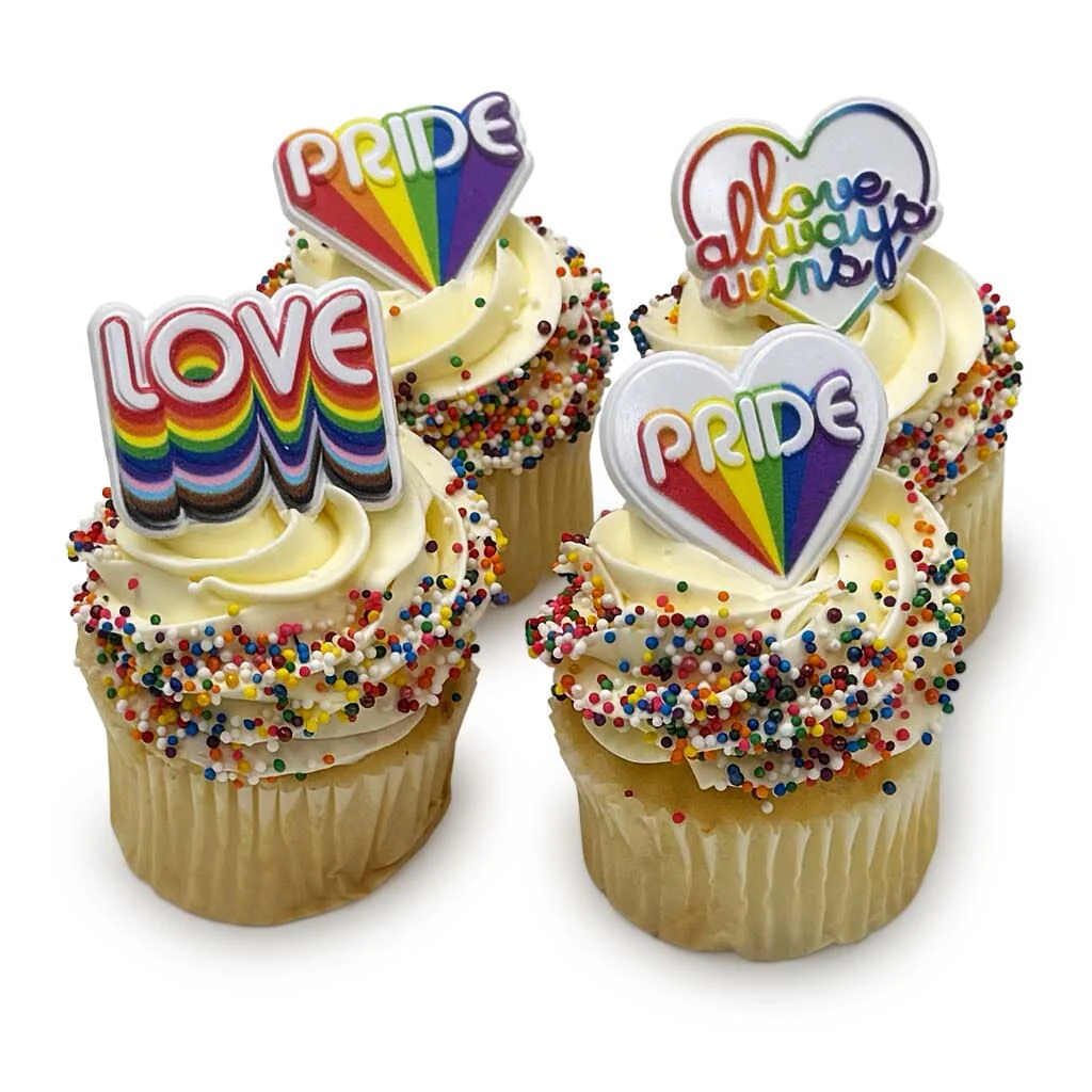 Color Me Proud Cupcakes