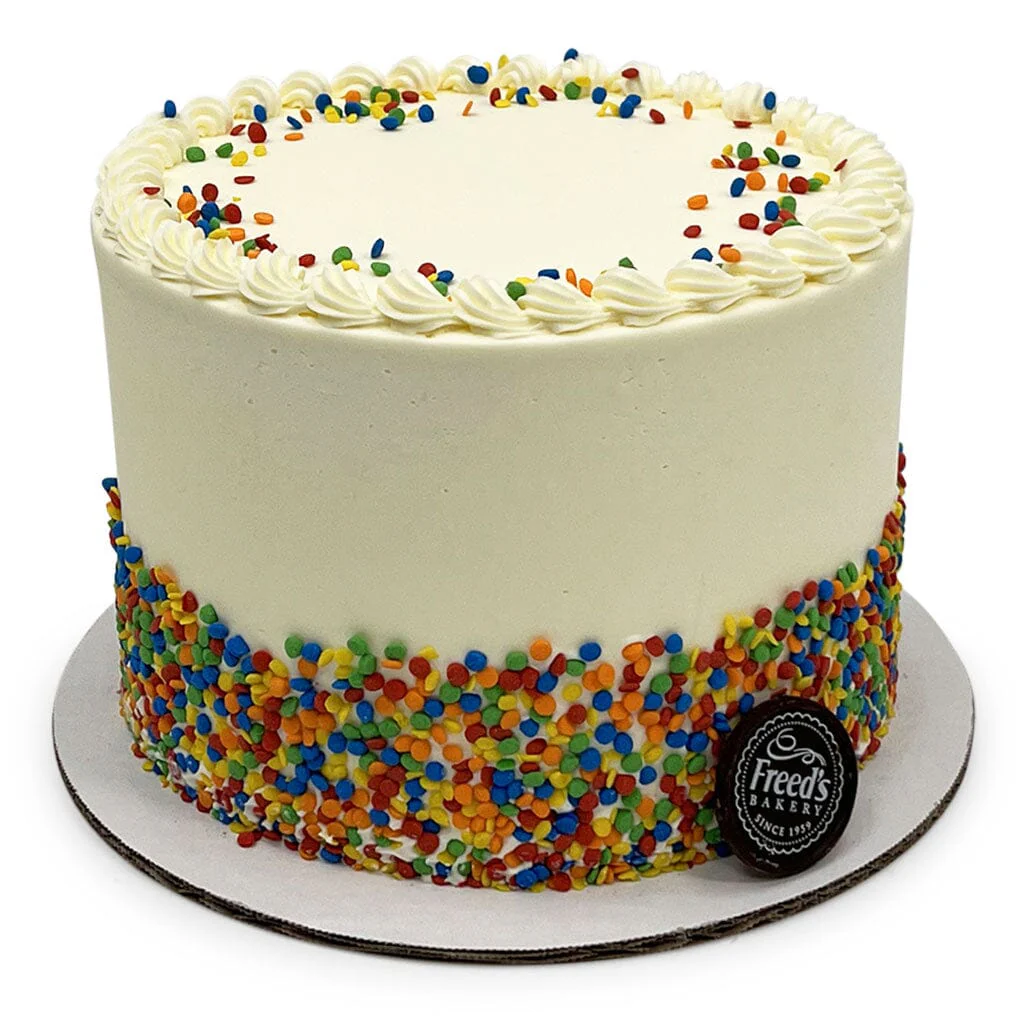 Confetti Colors Birthday Cake - Image 2