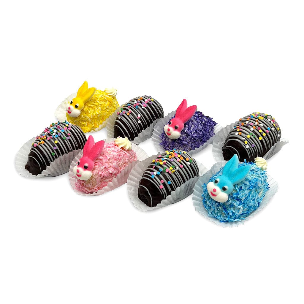 Ganache Eggs & Coconut Bunnies
