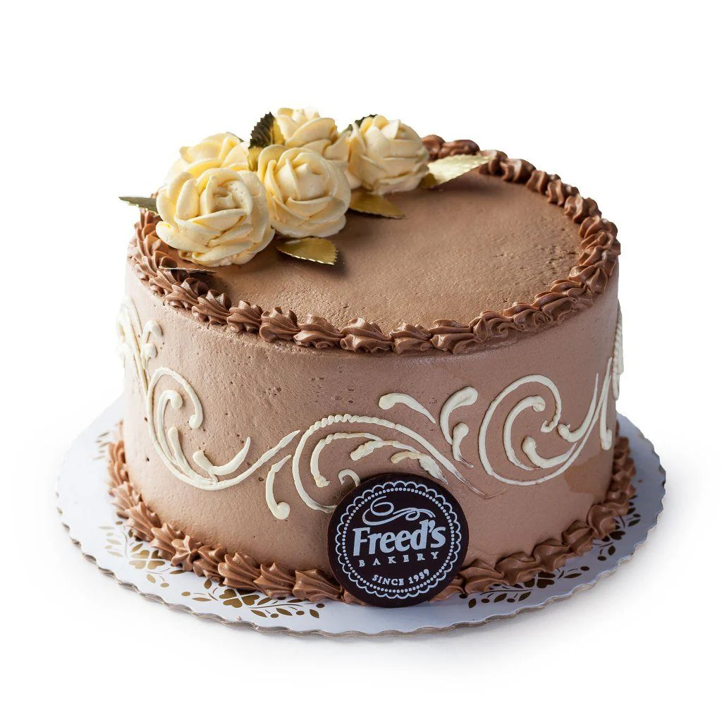 Chocolate and Ivory Flowers