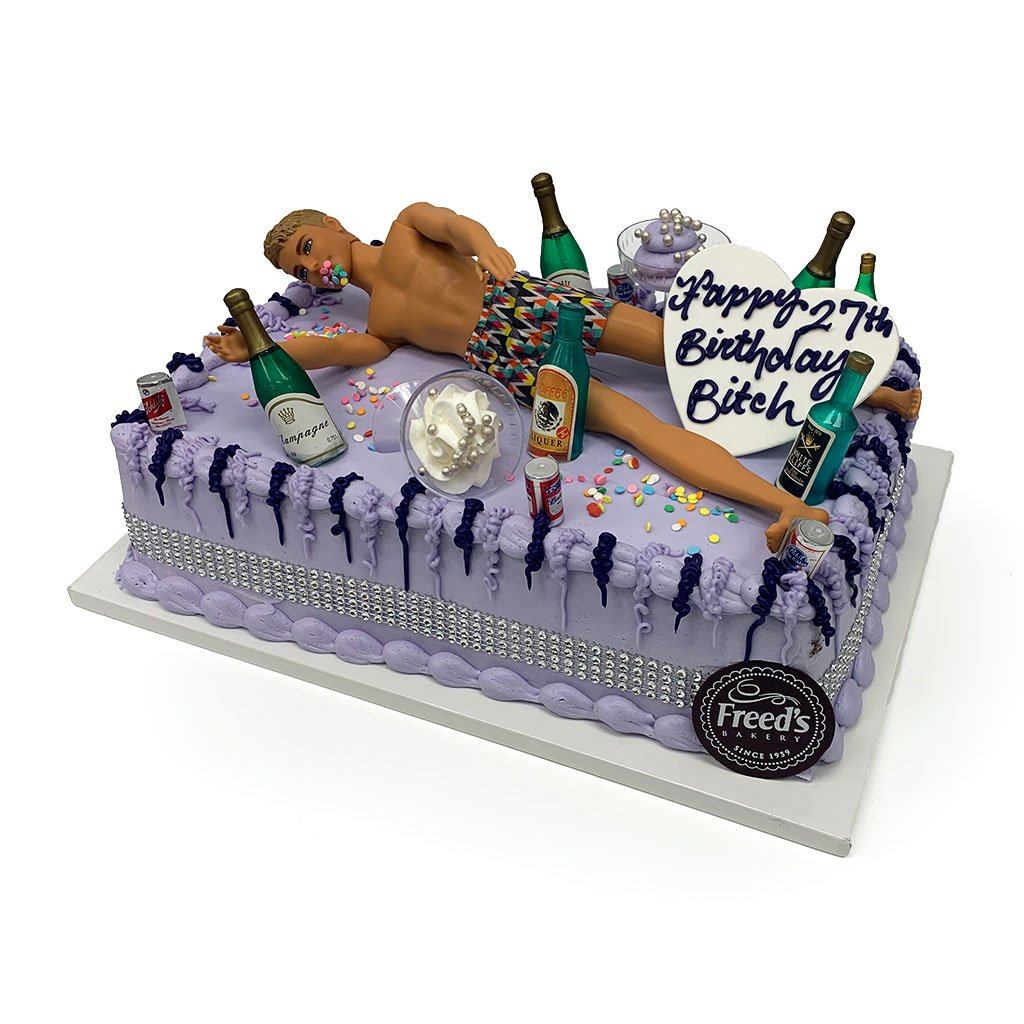 Ken Night Out Vegas Birthday Cake