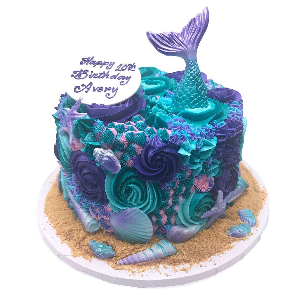 Mermaid Reef Birthday Cake