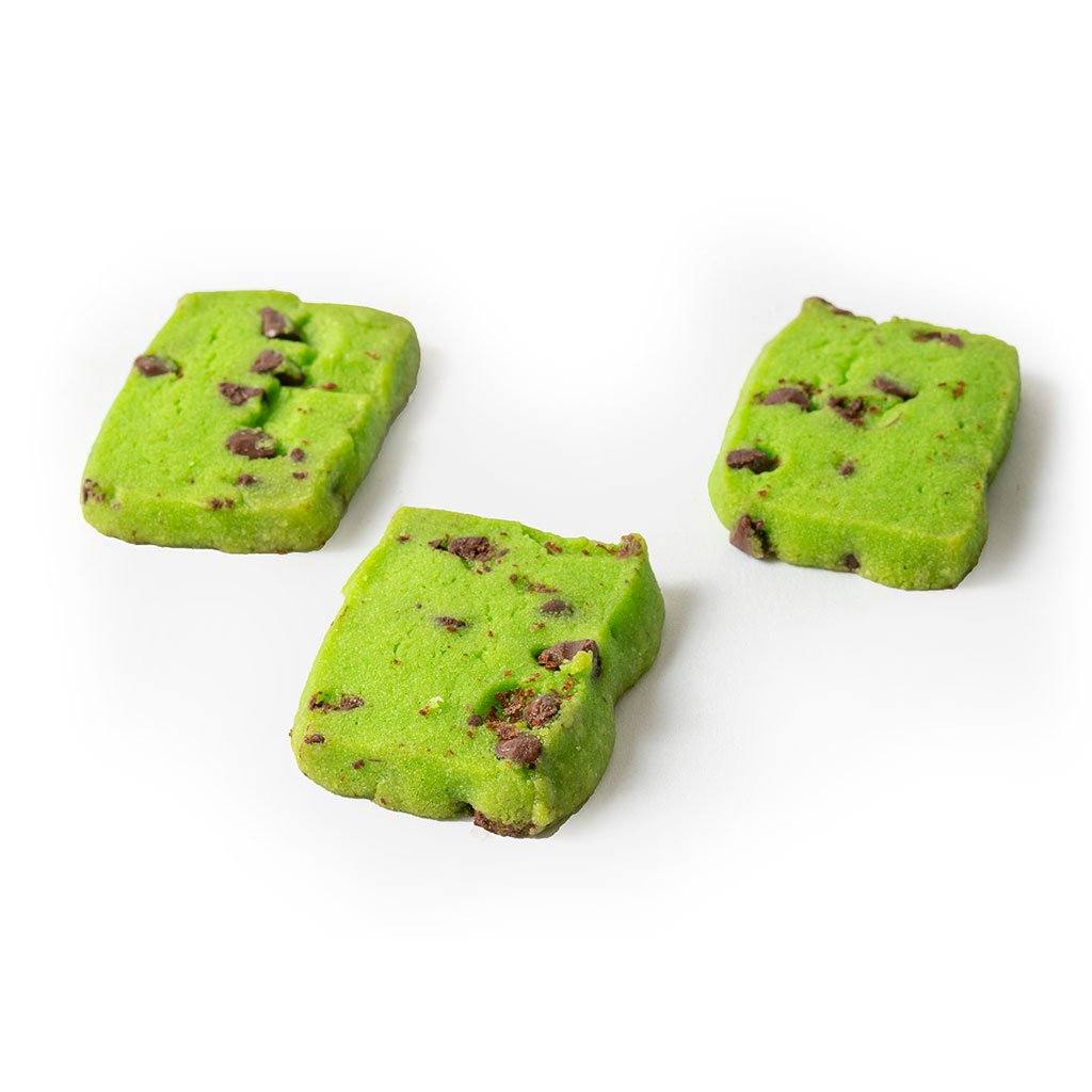 Mint Chocolate Shortbread Cookie