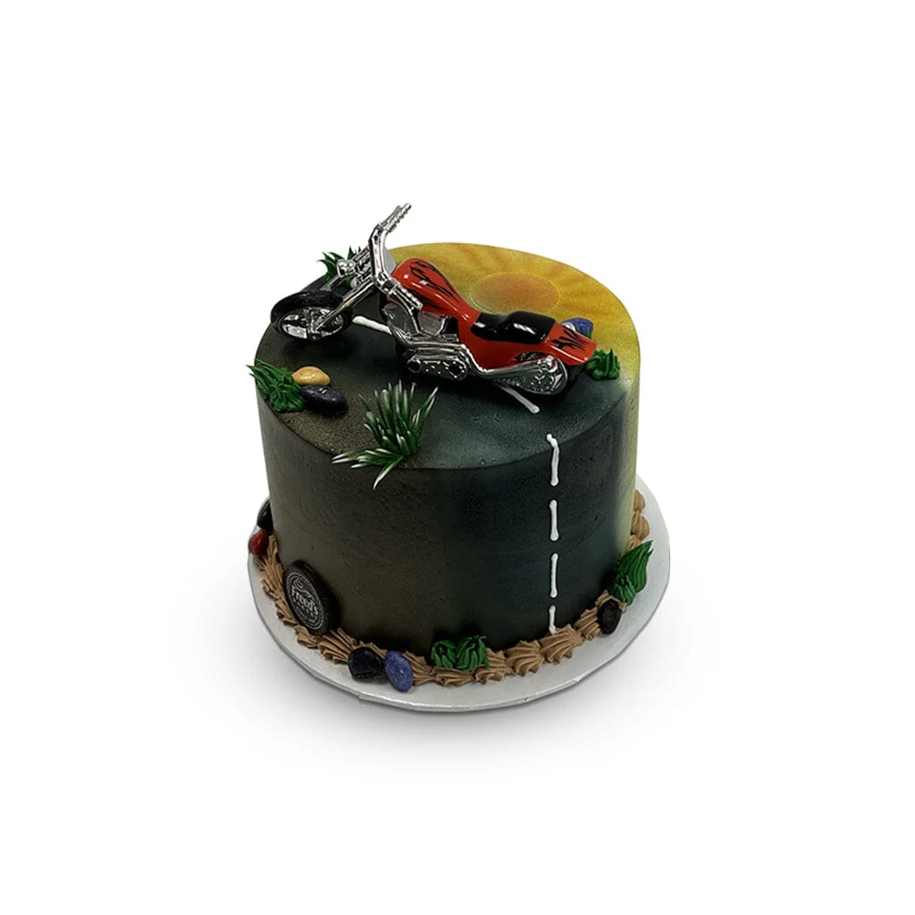 Motorbike Birthday Cake - Image 2