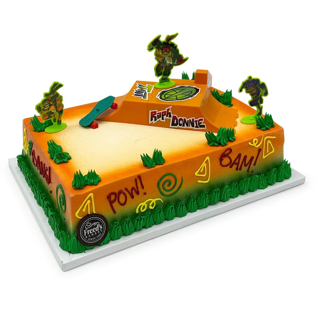 Ninja Turtle Birthday Cake