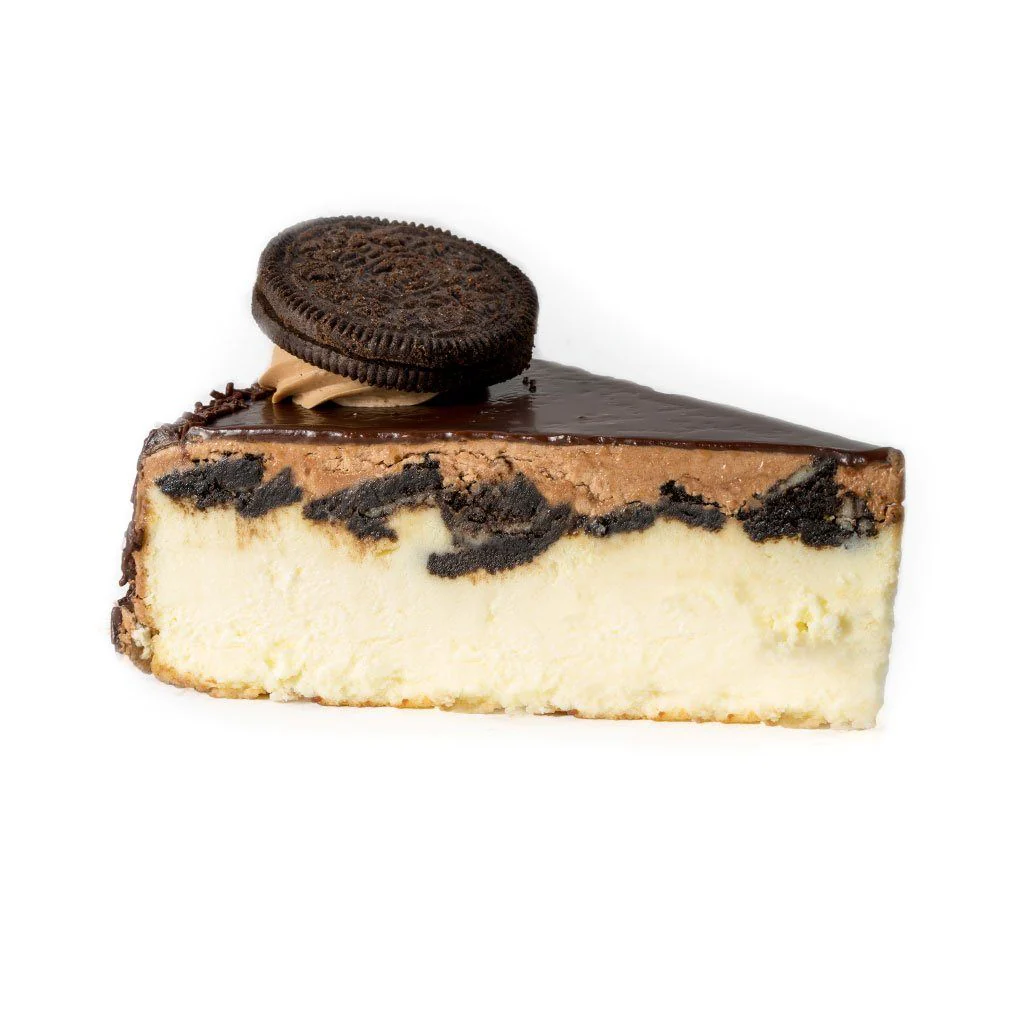 Oreo Cheesecake Slice