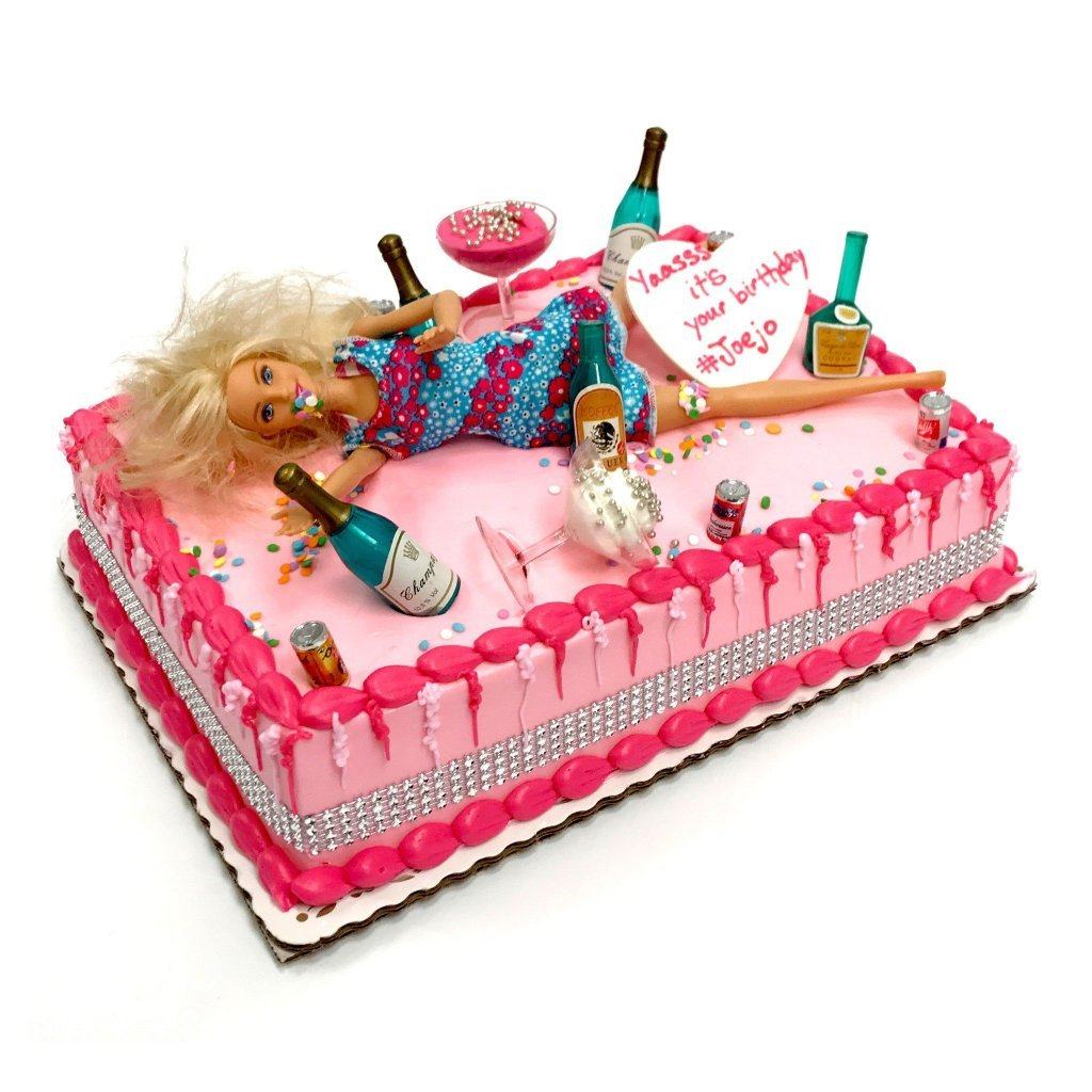 Party Hard Vegas Birthday Cake
