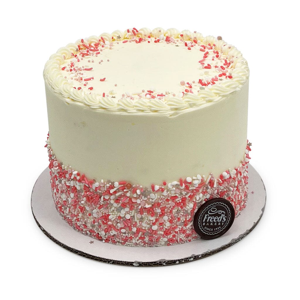 Pink Confetti Birthday Cake - Image 2