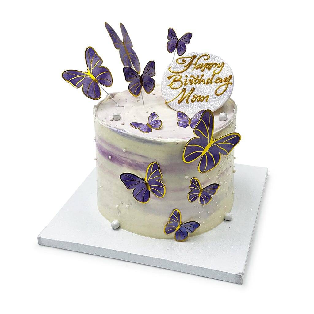 Purple and Gold Flutter