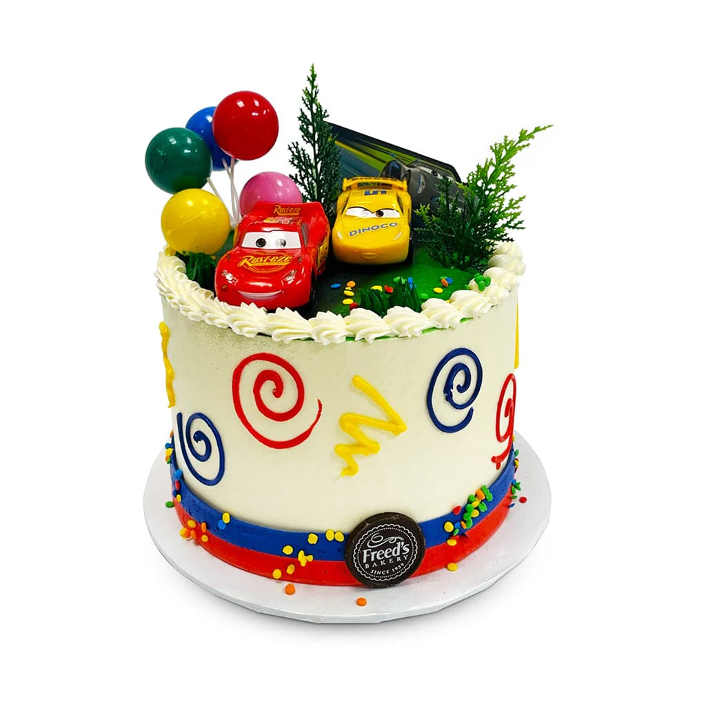 Road Race Birthday Cake - Image 2