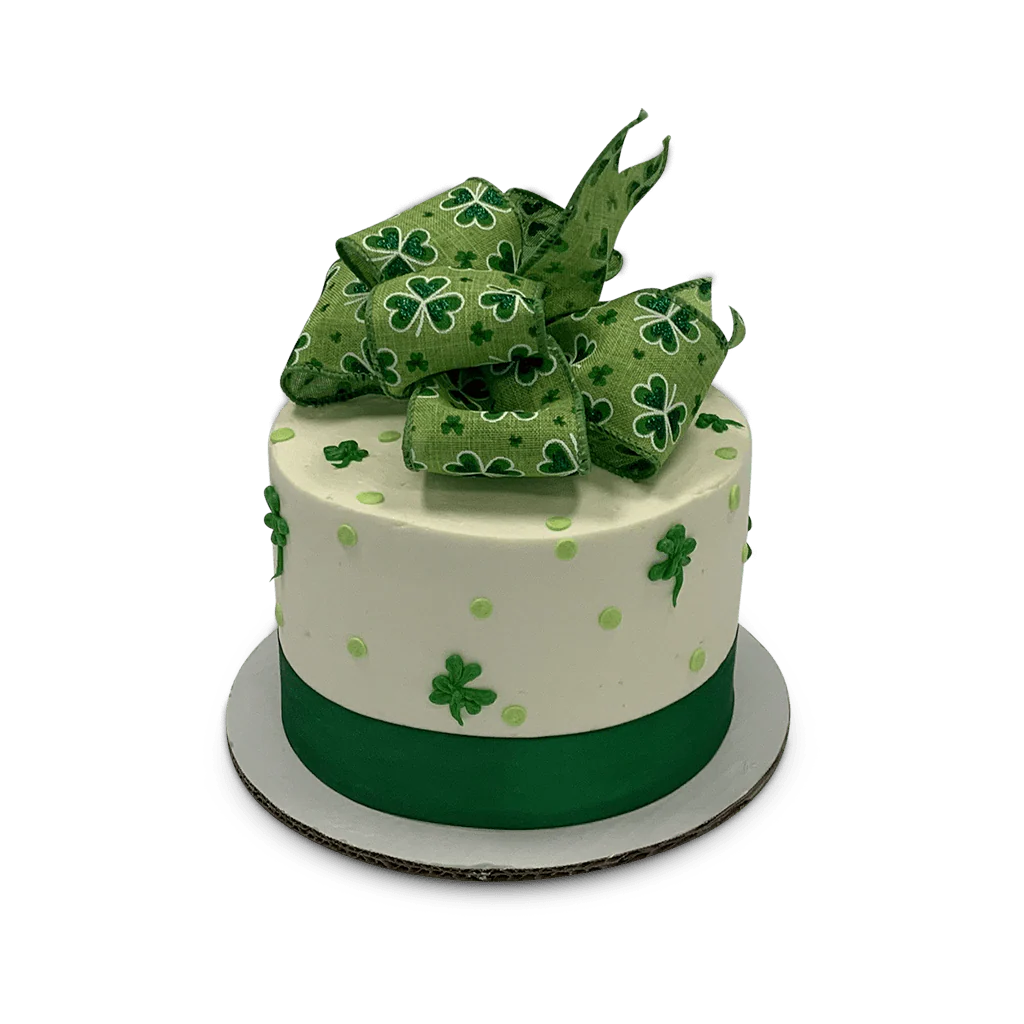 Shamrocks and Ribbon