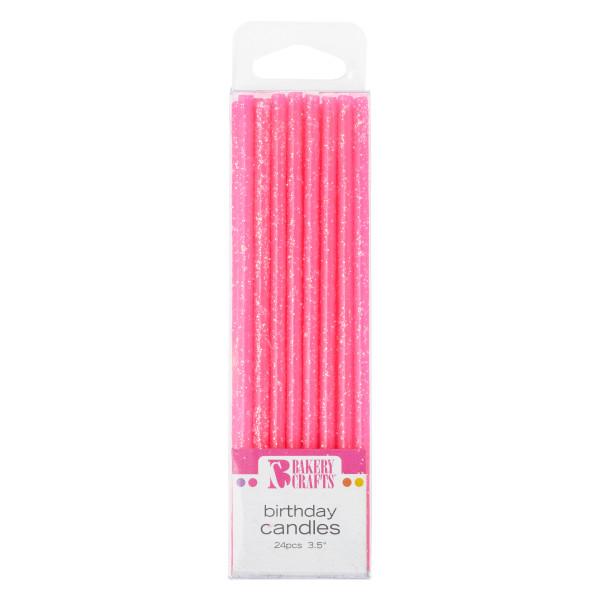 Slim Glitter Candles