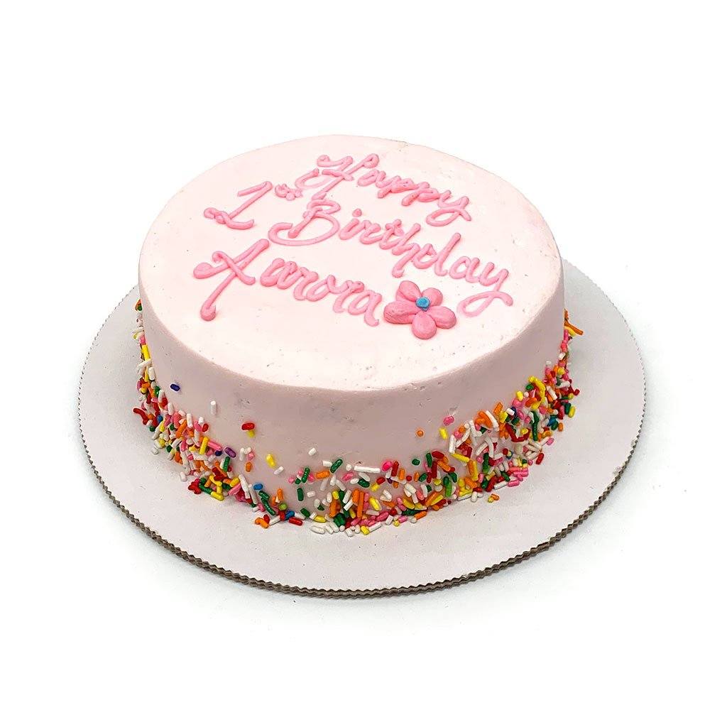 Sprinkle Smash Cake