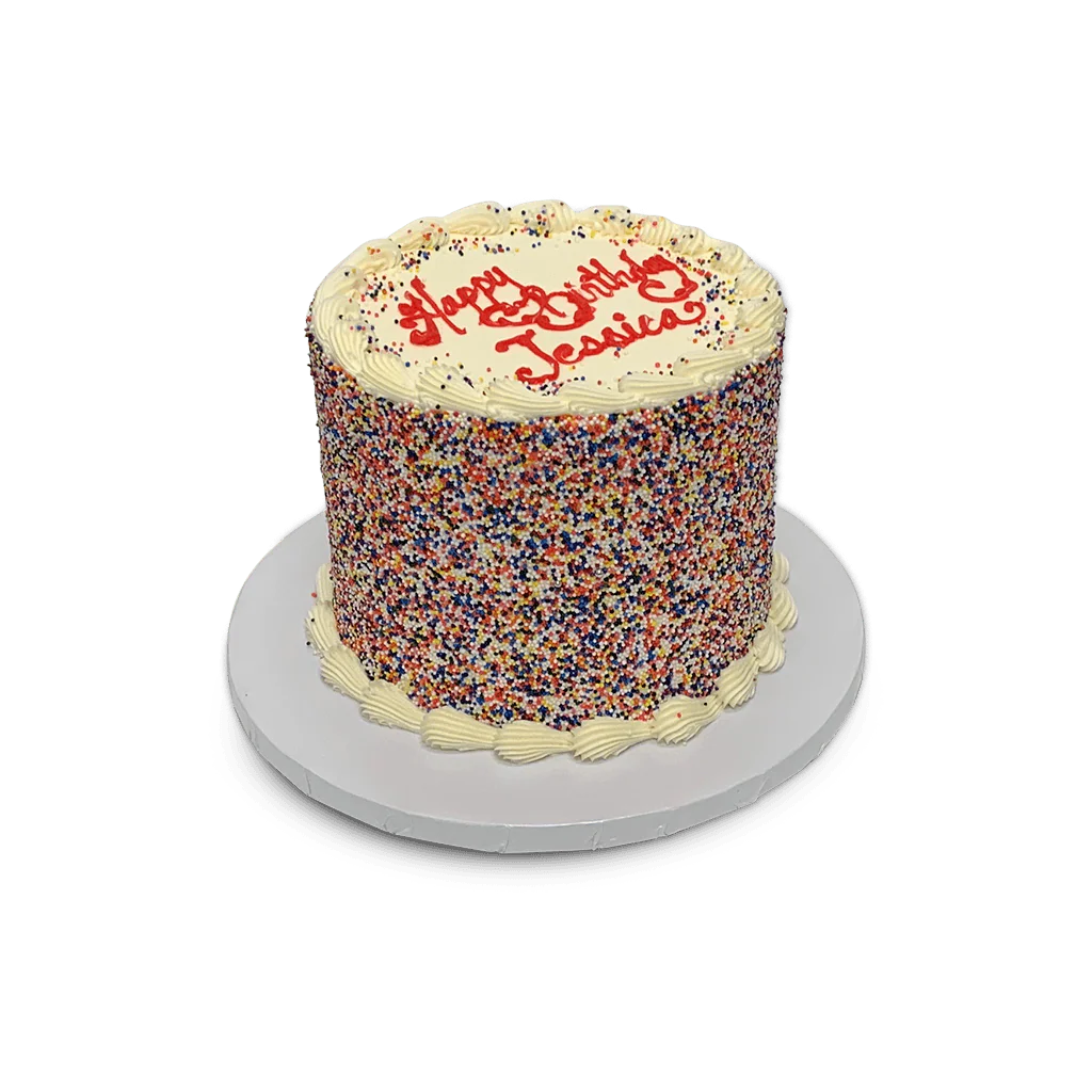 Sprinkle Sprinkle Icing Cake