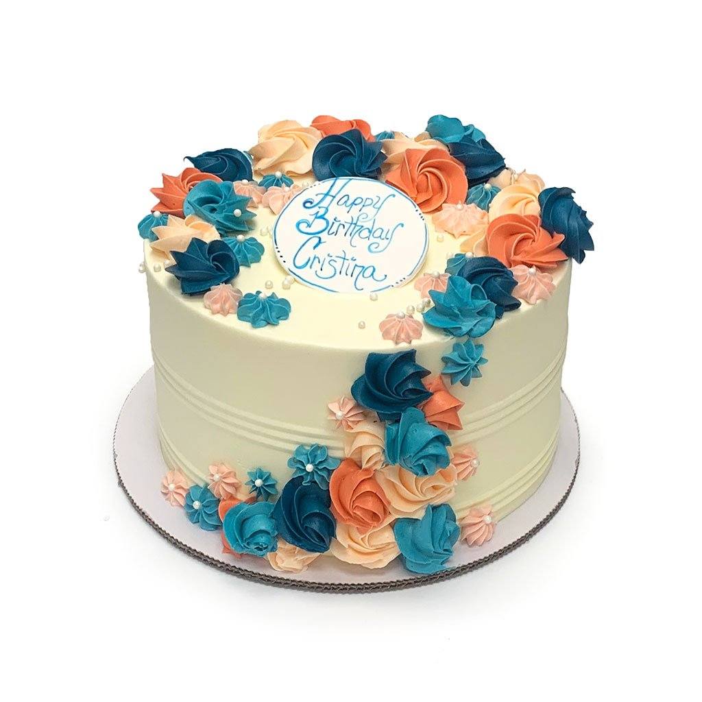 Star Cascade Birthday Cake