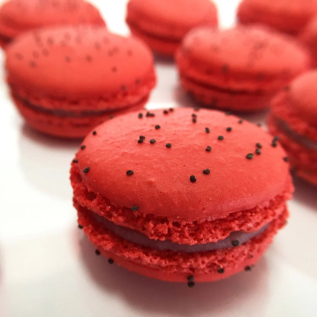 Strawberry French Macaron
