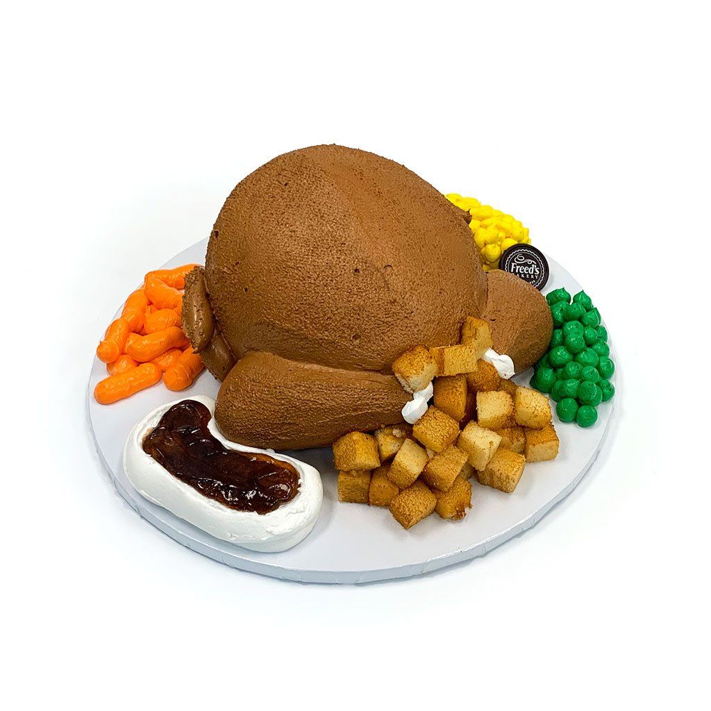 Thanksgiving Dinner Cake