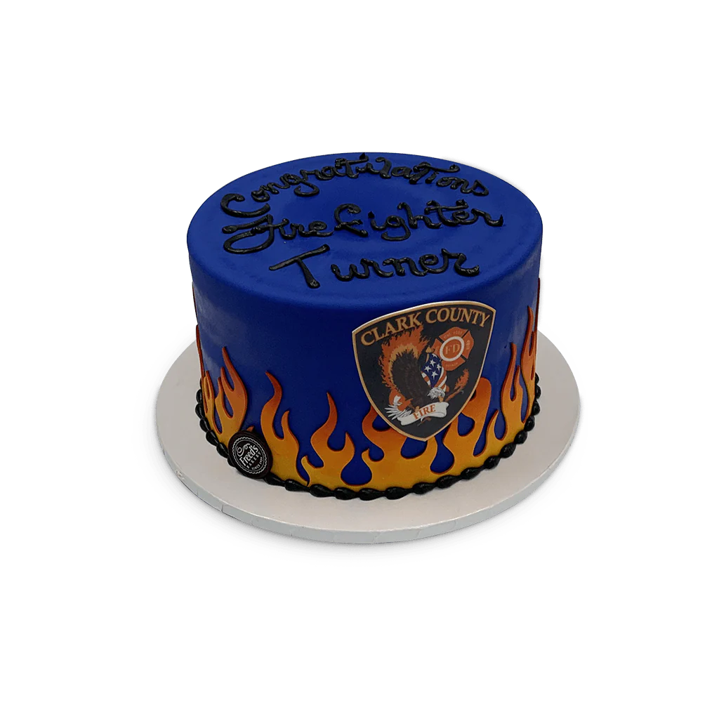 This Cake Is On Fire