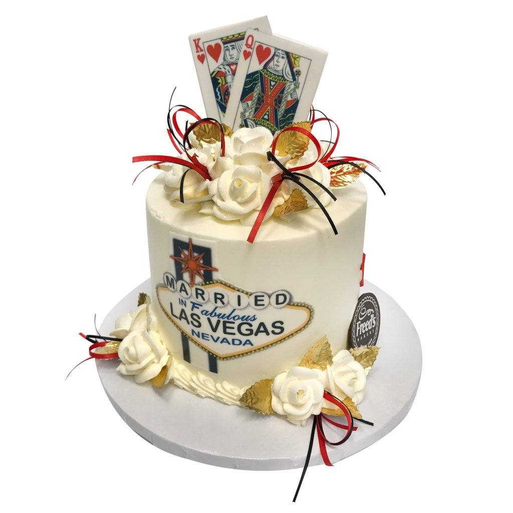 Vegas In Style Wedding Cake - Image 2